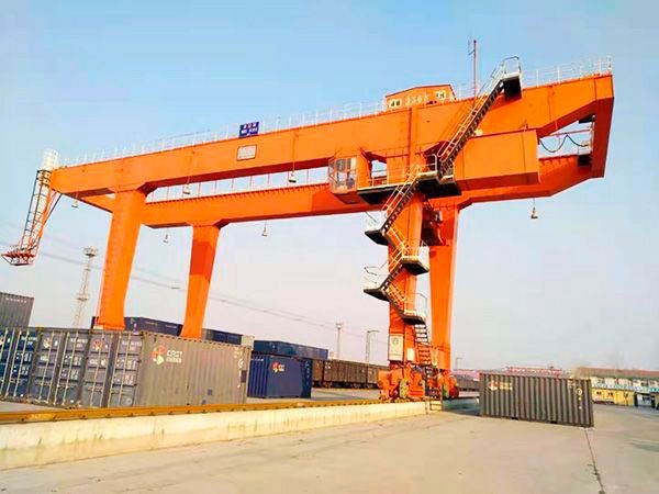 Operation method of wiring single beam crane